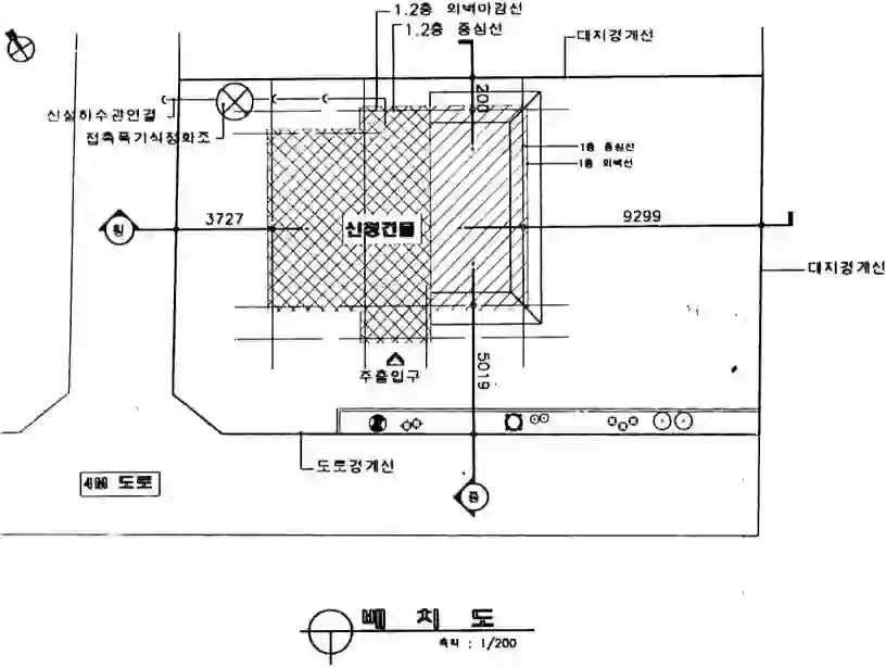 문봉동 4-19 배치도 이미지